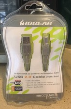 New IOGEAR 10 ft USB 2.0 Certified A to B Premium Cable G2LUAB10  picture