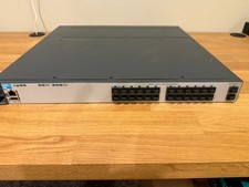 J9584A HP HPE E3800-24SFP-2SFP+ Switch with 2x J9581A Power Supply picture