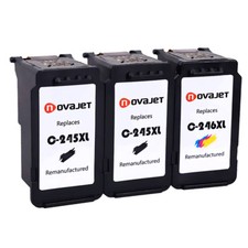 3 PK PG-245XL CL-246XL Black Color Ink Cartridge for Canon PIXMA MG2420 MG2520 picture
