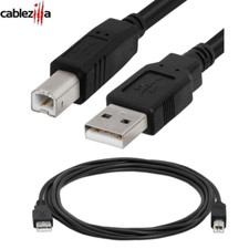 USB Printer Cable A To B Type Male 2.0 Device Cord Brother Dell Epson Cannon HP picture
