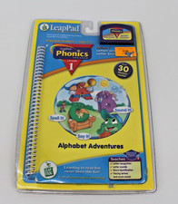 LeapPad Phonics Book 1 Alphabet Adventures Sealed Leap Frog Book & Cartridge picture