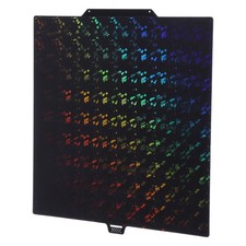 Black PVC Reusable Build Plate for 3D Printer with Heat Resistant Star Pattern picture