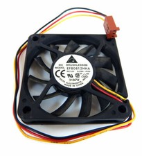 Delta 12v DC 0.25a 60x10mm 3-Wire Fan EFB0612HHA-F00 2125 Brushless Fan picture