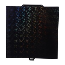 Reusable PVC 3D Printer Build Plate with Textured Star and Confetti Design picture