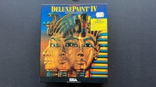 Deluxe Paint IV AGA Amiga 1992 Electronic Arts Big Box Complete 3 Discs picture