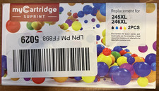 Megan or My Cartridge SUPRINT 245XL 246XL Ink Cartridges 2 pk new in opened box picture