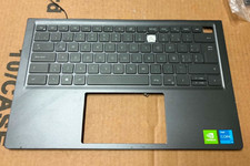 OEM Dell Vostro 5410 5415 Palmrest SPANISH Latin Backlit Keyboard 07XR80 7XR80 B picture