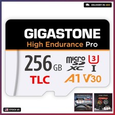 【5 Yrs Free Data Recovery】【Dash Cam】 GIGASTONE 256GB Micro SD Card, TLC High End picture