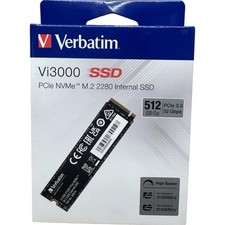 Verbatim Vi560 S3 M.2 512GB M.2 520MB/s 6Gbps Internal SSD - Brand New / Sealed picture