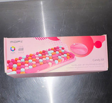 MOFii Candy XR Wireless Keyboard & Mouse Combo, English QWERTY Pink Multicolor picture