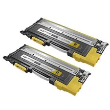 2PK CLT-Y406S for Samsung 406s YELLOW Toner Cartridge CLP-365 CLX-3305 C410 C460 picture