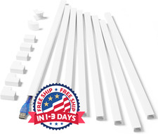 Cubiertas para cables de 126 pulgadas para televisores de pared 8xL15.7in W0.6in picture