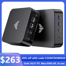 KAMRUI E3 Mini PC Windows 11 Pro, AMD Ryzen 5 3501U(4C/8T),16GB DDR4 512GB SSD picture