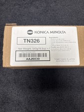 Konica Minolta TN326 (AAJ6030) Genuine Black Toner Cartridge picture