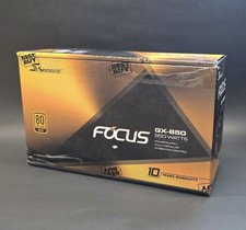 Seasonic FOCUS GX-850 850W 80+ Gold Fully Modular Power Supply Open Box picture