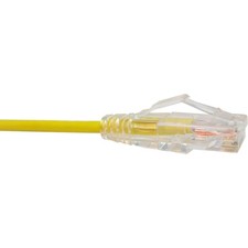 Unirise - CS6-25F-YLW - Unirise Clearfit Slim Cat6 Patch Cable, Snagless, picture