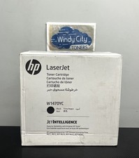 HP 147X Black Toner Cartridge W1470YC LaserJet M611DN M634h M636 New Open Box picture