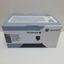 NEW GENUINE - LEXMARK 71C0H30 High Yield 10.5K MAGENTA TONER - CS730 CX730 picture