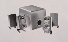 Klipsch ProMedia 4.1 v.2-400 Amplifier with Volume Control 4.1 Speakers system picture