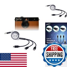 BoxWave Cable Compatible with Camp Snap Screen-Free Digital Camera - AllCharge picture