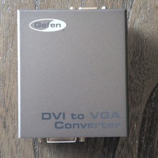 Gefen DVI-D to VGA/SVGA D-Sub Female Converter 6 ft Gray LED EXT-DVI-2-VGAN picture