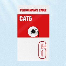 1000ft Cat6 Outdoor Direct Burial Ethernet Cable 23AWG Solid Bare Copper UTP UV picture