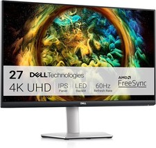 🔥 Dell S2721QS 27-inch 4K UHD IPS Monitor HDMI DP AMD FreeSync NEW Unopened  picture