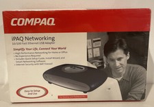 Compaq iPAQ 10/100 Fast Ethernet USB Adapter Factory Sealed New picture