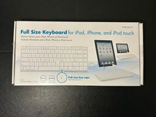 Macally iKey30 30-Pin Wired Keyboard for iPad iPhone iPod Touch - New Open Box picture