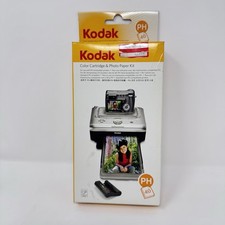 Kodak PH-40 EasyShare Printer Dock Color Cartridge & Photo Paper Refill Kit NEW picture