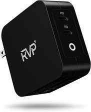OEM RVP+ GaN Quick Wall Charger 100W Dual Output Type-C | Model: RVP-100W2PD picture
