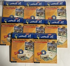 NEW Lot of 8 Invent It PHOTO CALENDAR KIT Create Your Own for Ink Jet Printers picture
