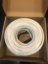 MediaBridge CAT6 Ethernet Cord/Cable White 100 Feet New Boxed picture