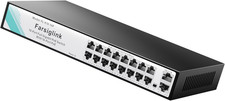 16 Port Gigabit Poe Switch, 16 Ports Poe+@280W + 2 Uplink picture
