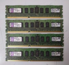 KINGSTON 4 x 4GB ( 16GB total ) KVR13R9S4/4I PC3 10600R DDR3 ECC Server Memory picture