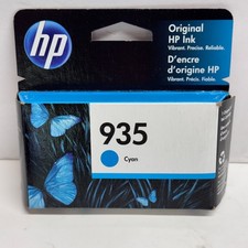 New Genuine HP 935 Cyan Ink Cartridges OfficeJet 12/2022 to 1/2024 picture