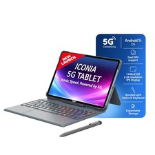 Acer Iconia 5G Tablet with Stylus Pen (8GB RAM + 128GB ) Slim Metal Body,Blue. picture