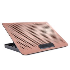 ENHANCE Aluminum Laptop Cooling Pad, 6-Fan Cooler Stand for 17 in Laptops (Clay) picture