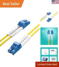 High-Quality 30M Single Mode LC to LC Fiber Cable for 1G/10G Networking picture