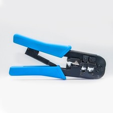 RJ45/RJ12 Crimping Tool for Cat5/Cat6 Ethernet Cable, 8P6P Telephone/Network Con picture