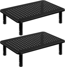 FURWOO 2 Pack Laptop Stand Desk Monitor Stand for Computer Printer Notebook 3 picture