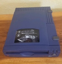 Iomega Zip Drive Z100S2 Blue  + AC 5v Adapter Tested picture