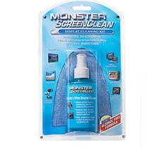 Monster ScreenClean Screen Clean Display Cleaning Kit TV Lens New B3 6.76 fl.oz picture