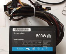 PowerSpec PS500WF 80 Plus 500W Desktop Power Supply Unit #1735 picture