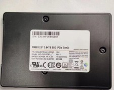 Samsung 3.84TB Server SSD U.2 PM983 Nvme Pcie MZ-QLB3T80 MZQLB3T8HALS-00007 picture