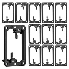 BestMounts Low Voltage Mounting Bracket 1 Gang, 12 Pack for Single Gang Wall ... picture