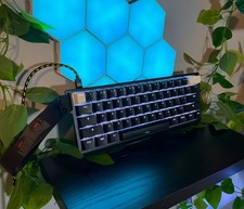 Wooting 60HE+ Mechanical Gaming Keyboard Black/Yellow picture
