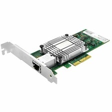 Axiom 10Gbs Single Port RJ45 PCIe 3.0 x4 NIC Card for Intel - X550T1, X550-T1 picture