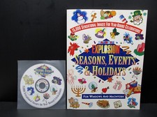 Art Explosion Seasons, Events & Holidays, Nova 1998, Never Used, No Box picture