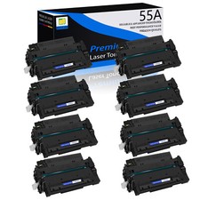 8PK Compatible with HP 55A CE255A LaserJet P3015 P3015d P3015n P3015dn P3015x picture